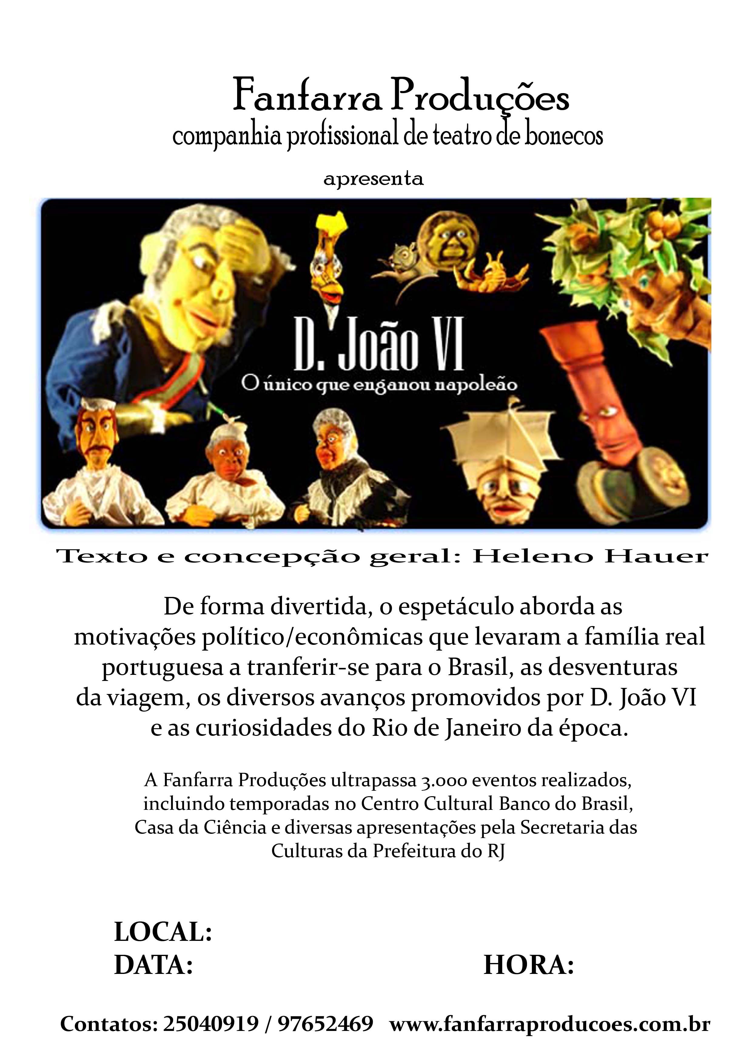 Cartaz - D. João VI