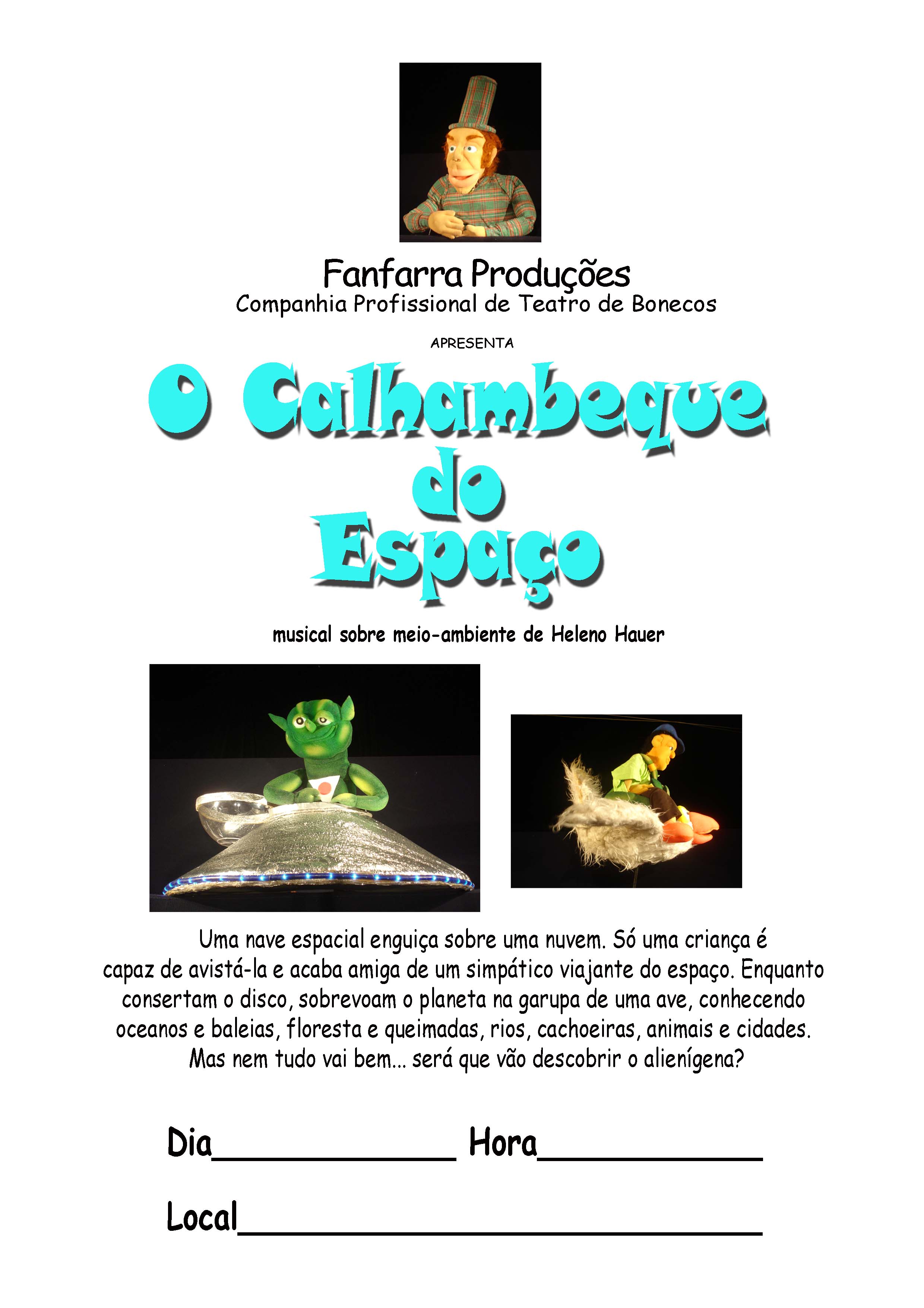 Cartaz - O Calhambeque do Espaço